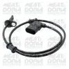 Sensor, Raddrehzahl Hinterachse links MEAT & DORIA 901256