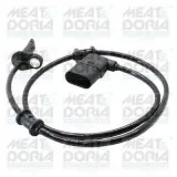 Sensor, Raddrehzahl MEAT & DORIA 901256