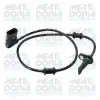 Sensor, Raddrehzahl Hinterachse MEAT & DORIA 901257