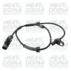 Sensor, Raddrehzahl Vorderachse MEAT & DORIA 901266