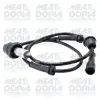 Sensor, Raddrehzahl Vorderachse rechts Vorderachse links MEAT & DORIA 901281