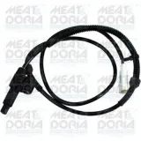 Sensor, Raddrehzahl MEAT & DORIA 90128