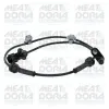 Sensor, Raddrehzahl Hinterachse rechts Hinterachse links MEAT & DORIA 901290