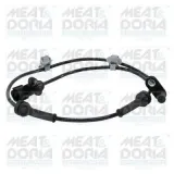 Sensor, Raddrehzahl Hinterachse rechts Hinterachse links MEAT & DORIA 901290