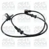 Sensor, Raddrehzahl Vorderachse MEAT & DORIA 901299