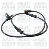 Sensor, Raddrehzahl Vorderachse MEAT & DORIA 901299