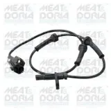 Sensor, Raddrehzahl Hinterachse rechts Hinterachse links MEAT & DORIA 901300