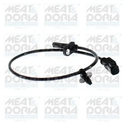 Sensor, Raddrehzahl MEAT & DORIA 901328