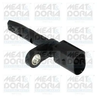 Sensor, Raddrehzahl Vorderachse MEAT & DORIA 901336