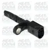 Sensor, Raddrehzahl Vorderachse MEAT & DORIA 901336