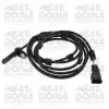 Sensor, Raddrehzahl Vorderachse MEAT & DORIA 901356