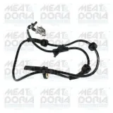 Sensor, Raddrehzahl Vorderachse MEAT & DORIA 901366