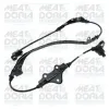 Sensor, Raddrehzahl Vorderachse MEAT & DORIA 901376