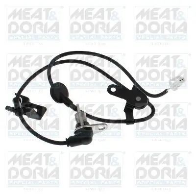 Sensor, Raddrehzahl Hinterachse MEAT & DORIA 901381