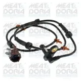 Sensor, Raddrehzahl 1. Hinterachse MEAT & DORIA 901393