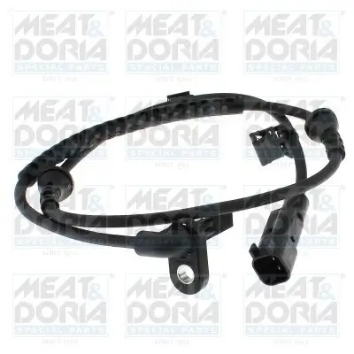 Sensor, Raddrehzahl 1. Vorderachse MEAT & DORIA 901395