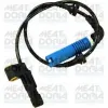 Sensor, Raddrehzahl Vorderachse rechts MEAT & DORIA 90139