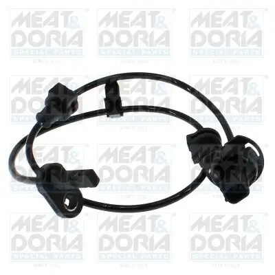 Sensor, Raddrehzahl 1. Vorderachse MEAT & DORIA 901408