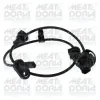 Sensor, Raddrehzahl 1. Vorderachse MEAT & DORIA 901408
