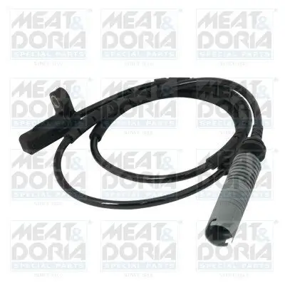 Sensor, Raddrehzahl Hinterachse rechts Hinterachse links MEAT & DORIA 90142