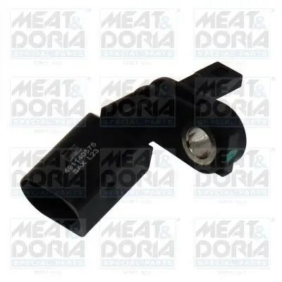Sensor, Raddrehzahl Vorderachse links MEAT & DORIA 901425
