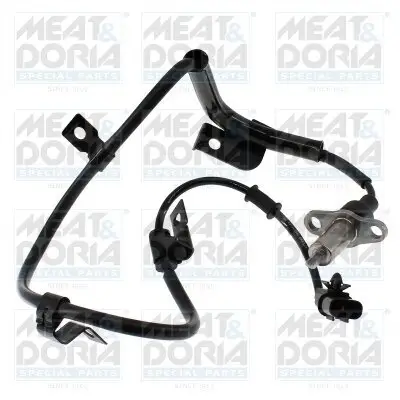 Sensor, Raddrehzahl Hinterachse links MEAT & DORIA 901432