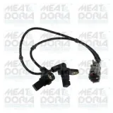 Sensor, Raddrehzahl Hinterachse MEAT & DORIA 901433
