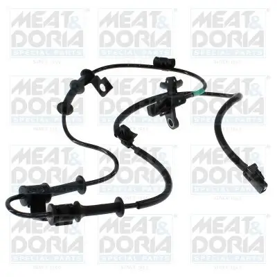 Sensor, Raddrehzahl Vorderachse rechts MEAT & DORIA 901435