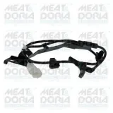 Sensor, Raddrehzahl Hinterachse links MEAT & DORIA 901438