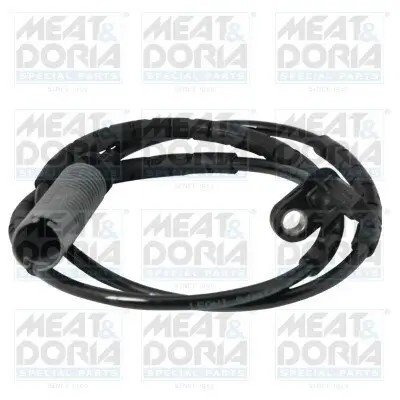 Sensor, Raddrehzahl Hinterachse rechts Hinterachse links MEAT & DORIA 90144