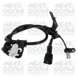 Sensor, Raddrehzahl Hinterachse rechts MEAT & DORIA 901442