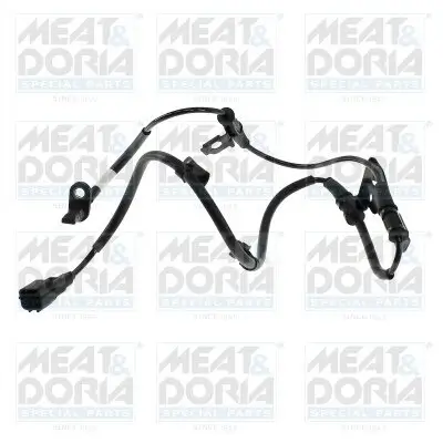 Sensor, Raddrehzahl Vorderachse links MEAT & DORIA 901443