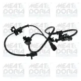 Sensor, Raddrehzahl 1. Vorderachse MEAT & DORIA 901464