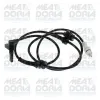 Sensor, Raddrehzahl Vorderachse links MEAT & DORIA 901467