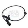 Sensor, Raddrehzahl Hinterachse links Hinterachse rechts MEAT & DORIA 901489