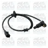 Sensor, Raddrehzahl MEAT & DORIA 90162