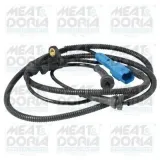 Sensor, Raddrehzahl Hinterachse rechts Hinterachse links MEAT & DORIA 90164