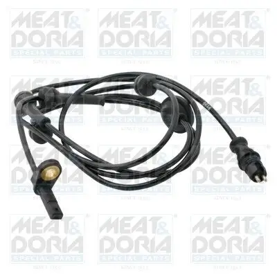 Sensor, Raddrehzahl Hinterachse rechts Hinterachse links MEAT & DORIA 90167