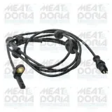 Sensor, Raddrehzahl Hinterachse rechts Hinterachse links MEAT & DORIA 90167