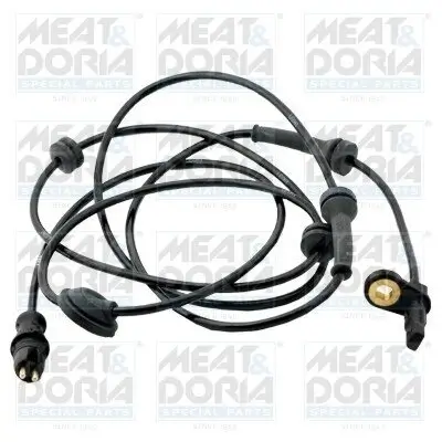 Sensor, Raddrehzahl Hinterachse rechts Hinterachse links MEAT & DORIA 90168