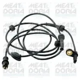 Sensor, Raddrehzahl Hinterachse rechts Hinterachse links MEAT & DORIA 90168