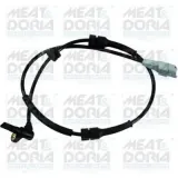 Sensor, Raddrehzahl MEAT & DORIA 90185