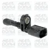 Sensor, Raddrehzahl Hinterachse rechts Hinterachse links MEAT & DORIA 90194