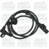 Sensor, Raddrehzahl Hinterachse rechts MEAT & DORIA 90234