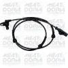 Sensor, Raddrehzahl Hinterachse rechts Hinterachse links MEAT & DORIA 90239