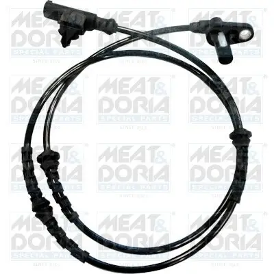 Sensor, Raddrehzahl Vorderachse rechts Vorderachse links MEAT & DORIA 90241 Bild Sensor, Raddrehzahl Vorderachse rechts Vorderachse links MEAT & DORIA 90241