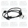 Sensor, Raddrehzahl MEAT & DORIA 90249