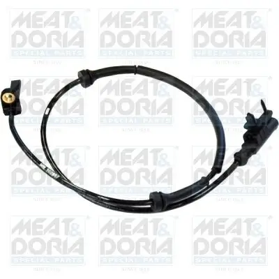 Sensor, Raddrehzahl Vorderachse MEAT & DORIA 90250