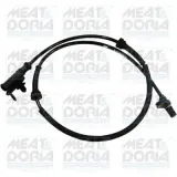 Sensor, Raddrehzahl MEAT & DORIA 90251