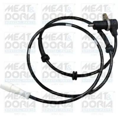 Sensor, Raddrehzahl Hinterachse rechts Hinterachse links MEAT & DORIA 90253